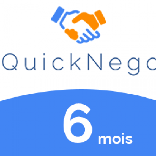 QuickNego 6 mois